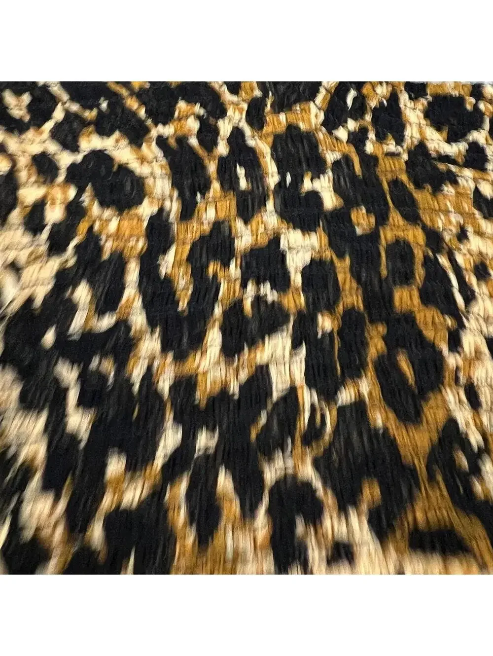 Free People Women's Leopard Print Blouse size XS
